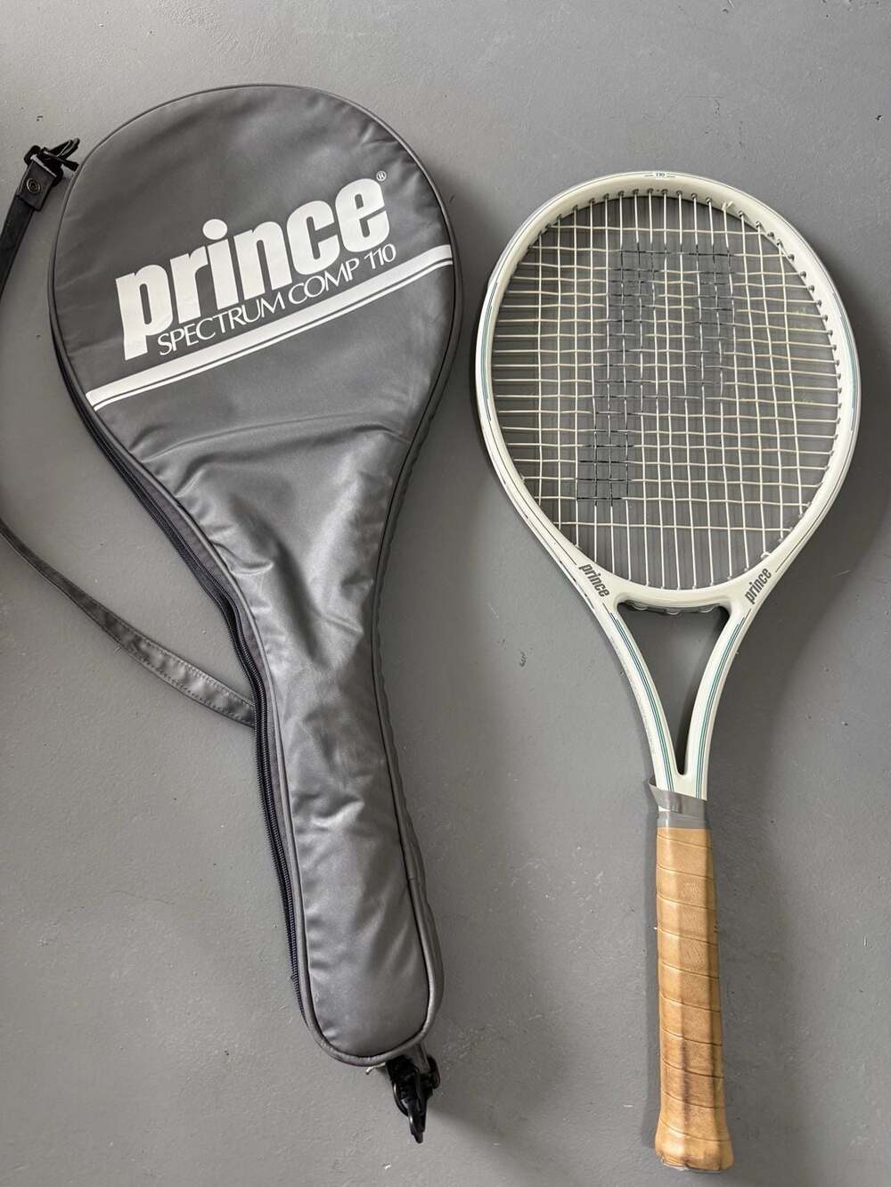 Prince Spectrum Comp 110 Tennis Racquet Size 4 3/8 With Cover